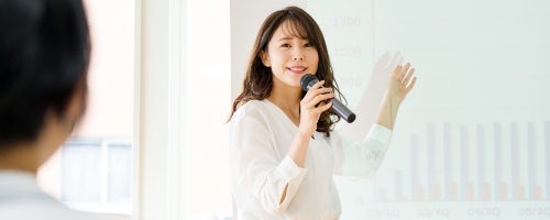 プレゼンテーション研修 場面に応じて伝えるスキル習得編(1日間)