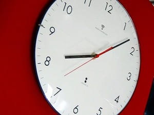 時計（夜８時）