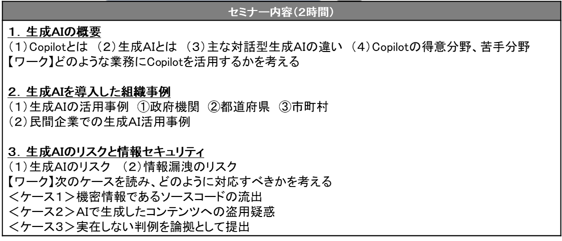 生成AIの概要